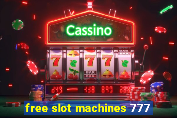 free slot machines 777