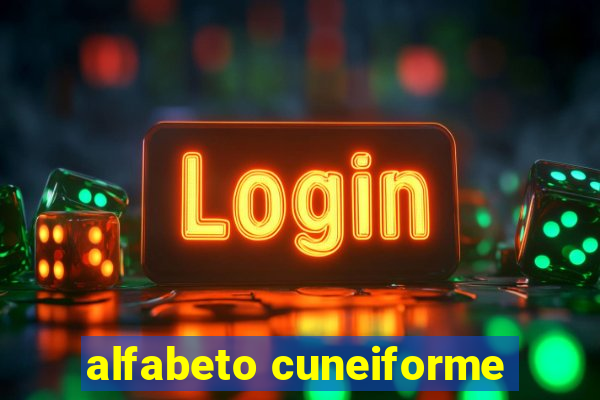 alfabeto cuneiforme