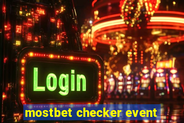 mostbet checker event