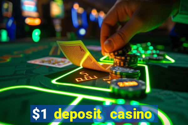 $1 deposit casino book of dead