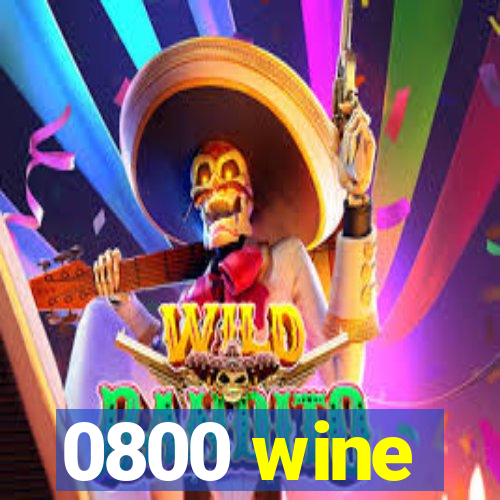 0800 wine