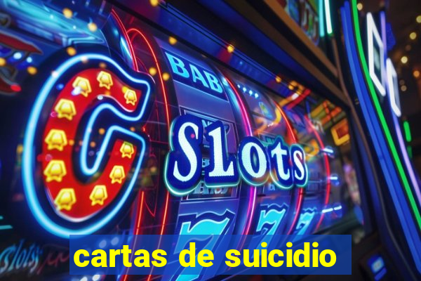 cartas de suicidio