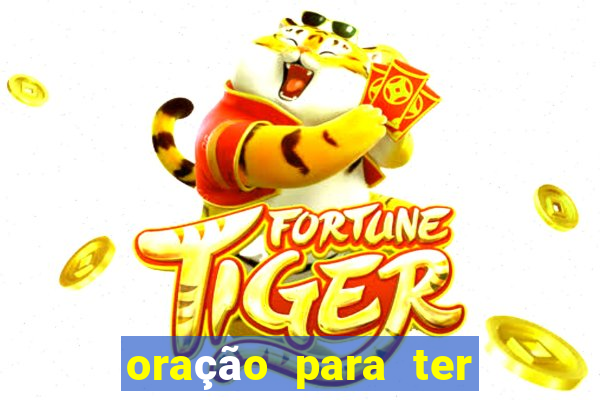 oração para ter sorte em tudo