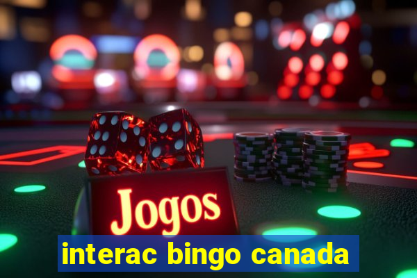 interac bingo canada