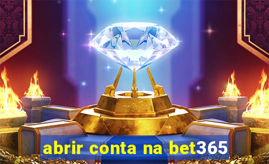 abrir conta na bet365