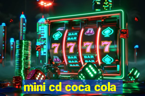 mini cd coca cola