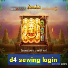 d4 sewing login