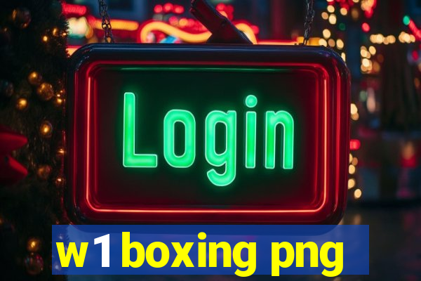 w1 boxing png