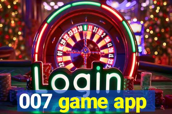 007 game app