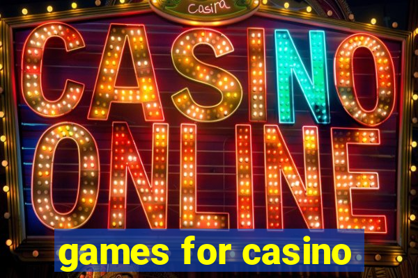 games for casino