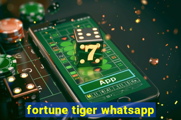 fortune tiger whatsapp