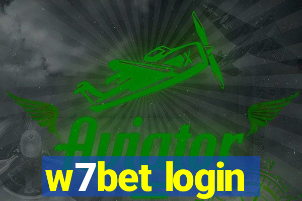 w7bet login