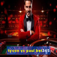 tyson vs paul bet365