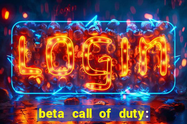 beta call of duty: black ops 6 data