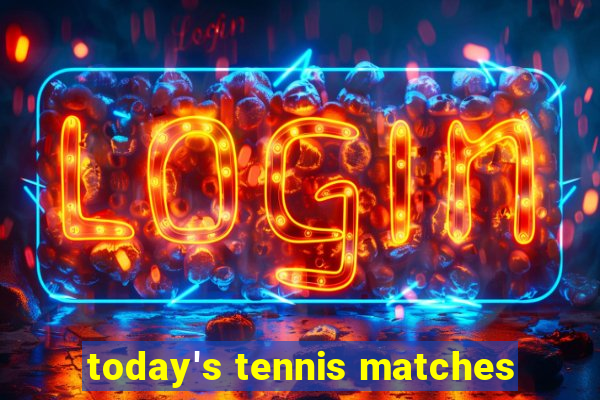 today's tennis matches