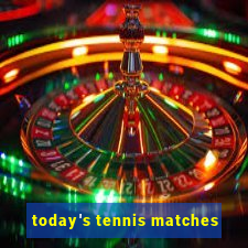 today's tennis matches