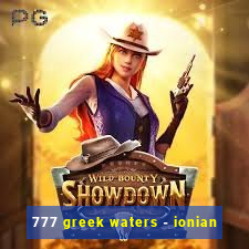 777 greek waters - ionian