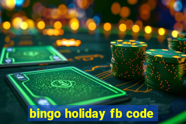 bingo holiday fb code