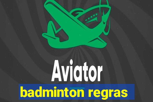 badminton regras