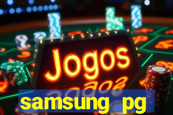 samsung pg plataforma de jogos