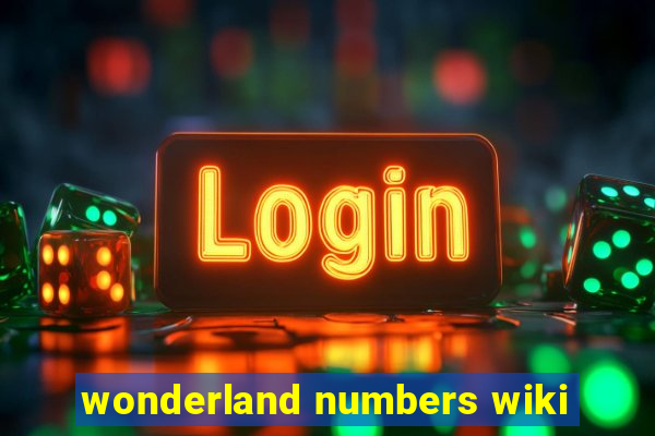 wonderland numbers wiki