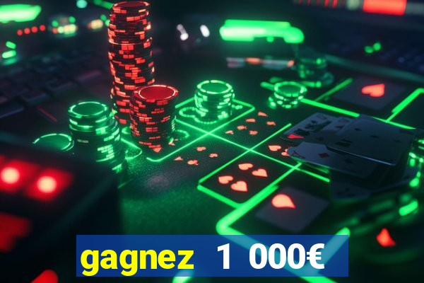 gagnez 1 000€ sur jow