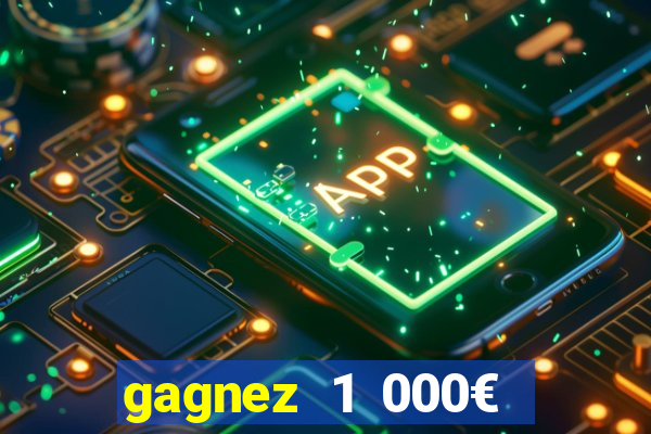 gagnez 1 000€ sur jow