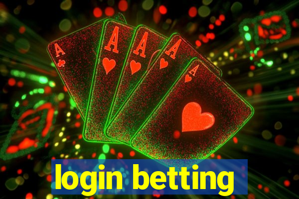 login betting