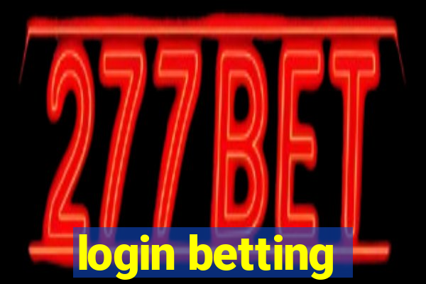 login betting