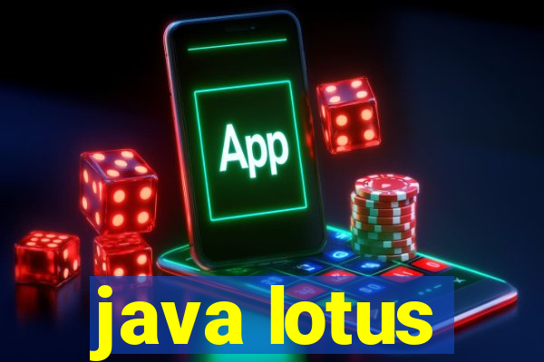 java lotus