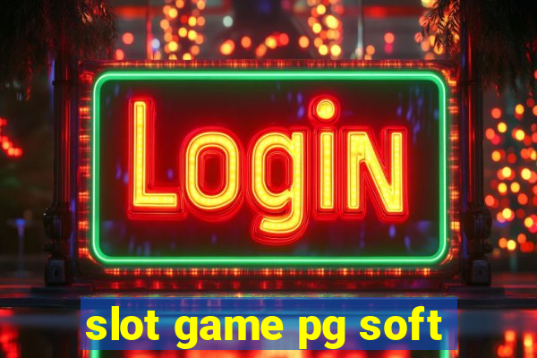 slot game pg soft