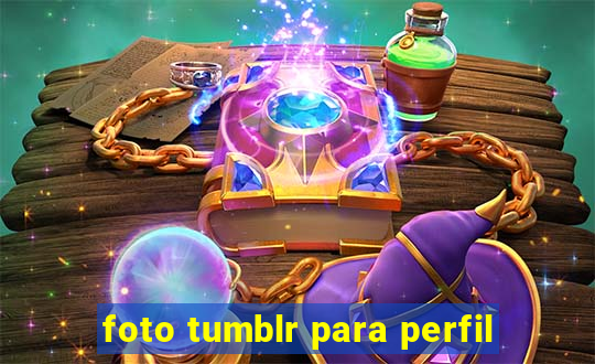 foto tumblr para perfil