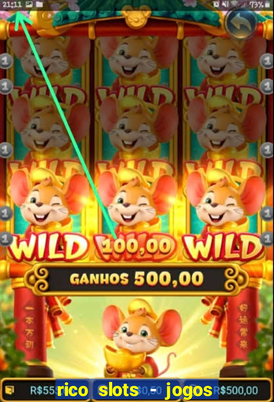 rico slots - jogos de jackpot