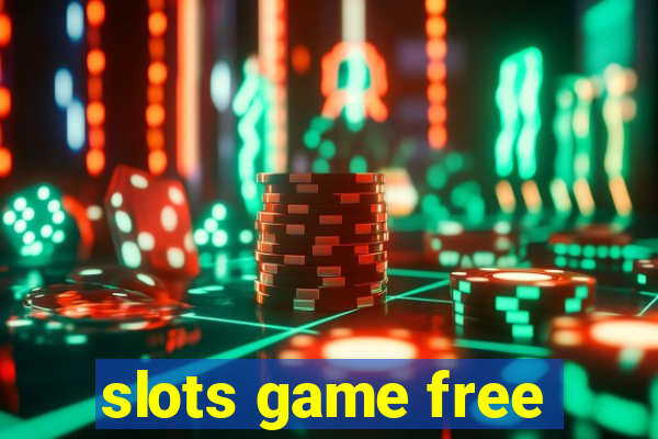 slots game free