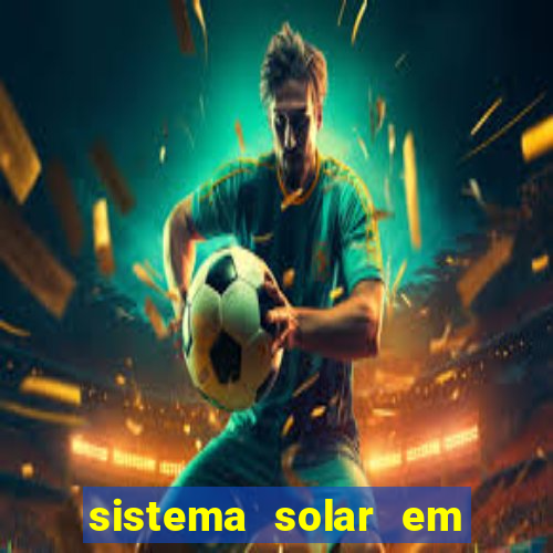 sistema solar em tempo real