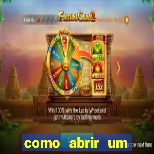 como abrir um casino online