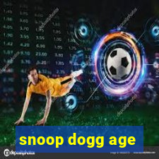 snoop dogg age