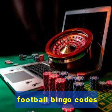 football bingo codes