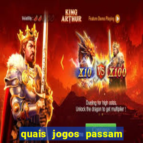 quais jogos passam no sportv