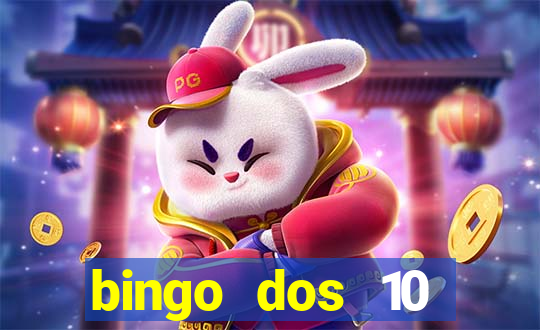 bingo dos 10 mandamentos da lei de deus