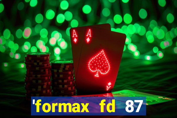 'formax fd 87 cross cut casino shredder