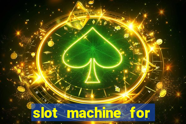 slot machine for real money