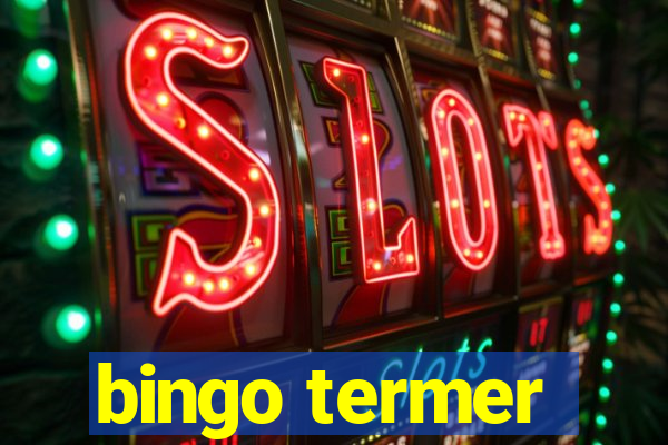 bingo termer