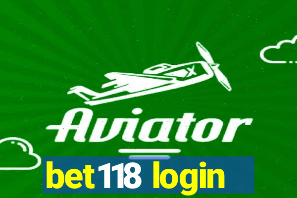 bet118 login