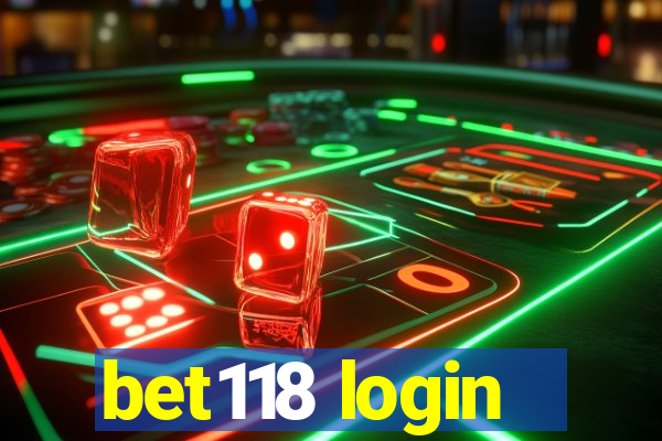 bet118 login