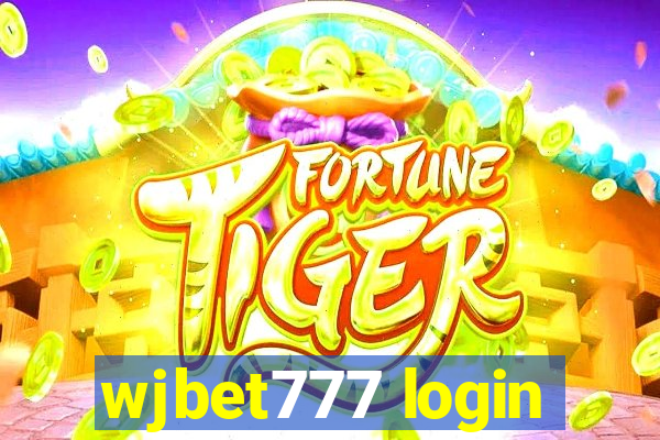 wjbet777 login