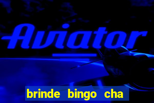 brinde bingo cha de bebe