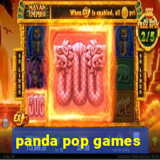 panda pop games