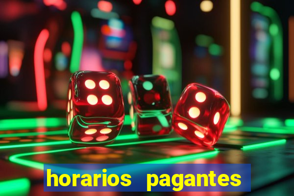 horarios pagantes pg slots