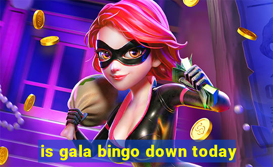 is gala bingo down today